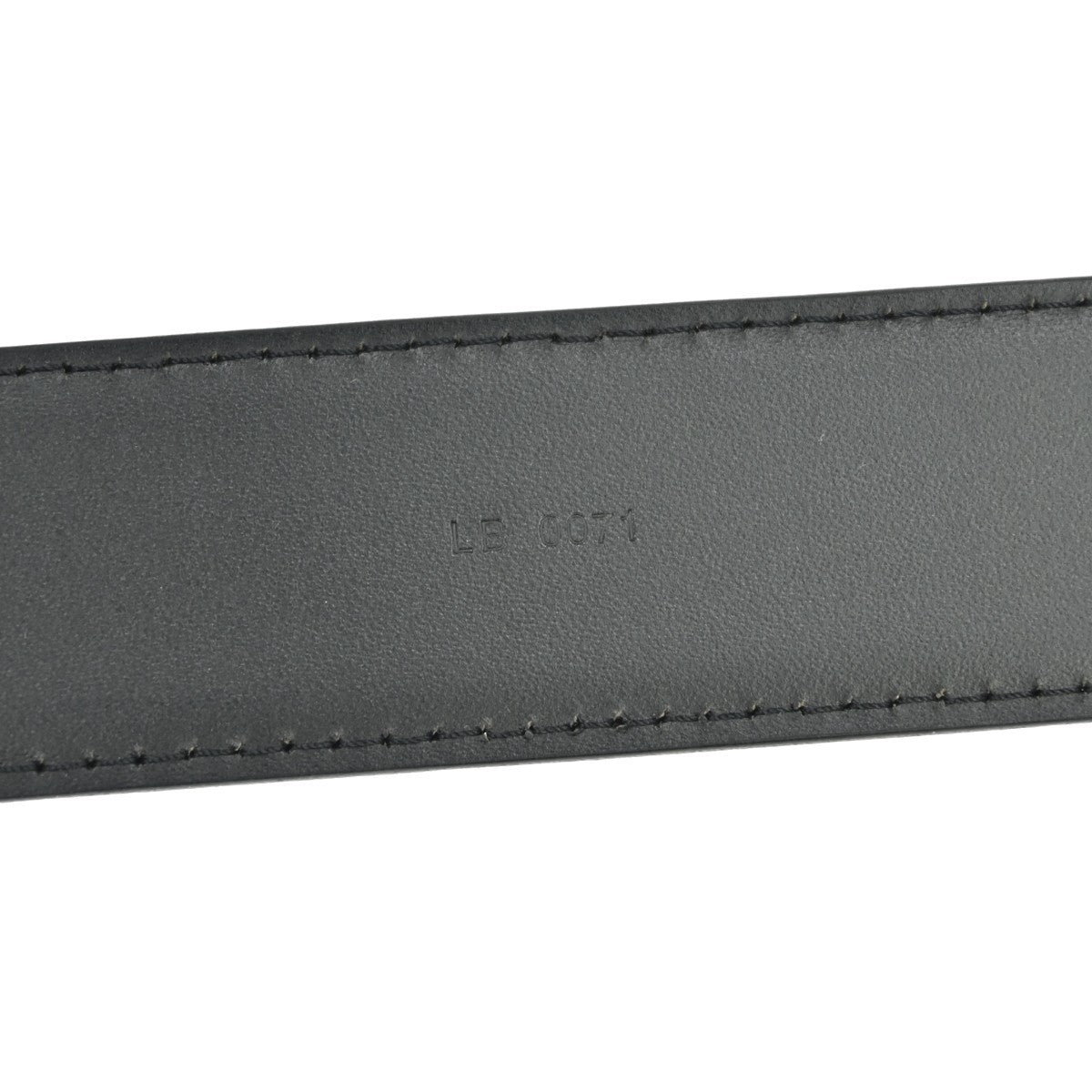 Louis Vuitton Classique Belt Epi Leather Black Leather Belts Accessory (Pre-Owned)