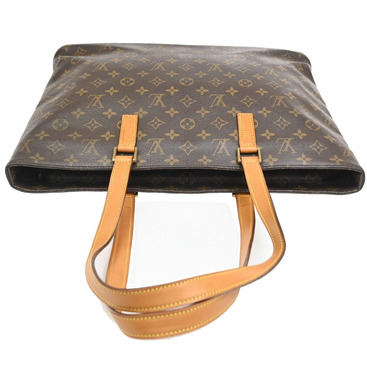 Louis Vuitton Luco Monogram Brown Canvas Tote Bag Bag (Pre-Owned)