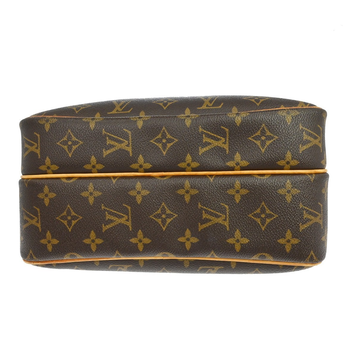 Louis Vuitton Reporter Monogram Canvas Brown Canvas Shoulder Bag Bag (Pre-Owned)