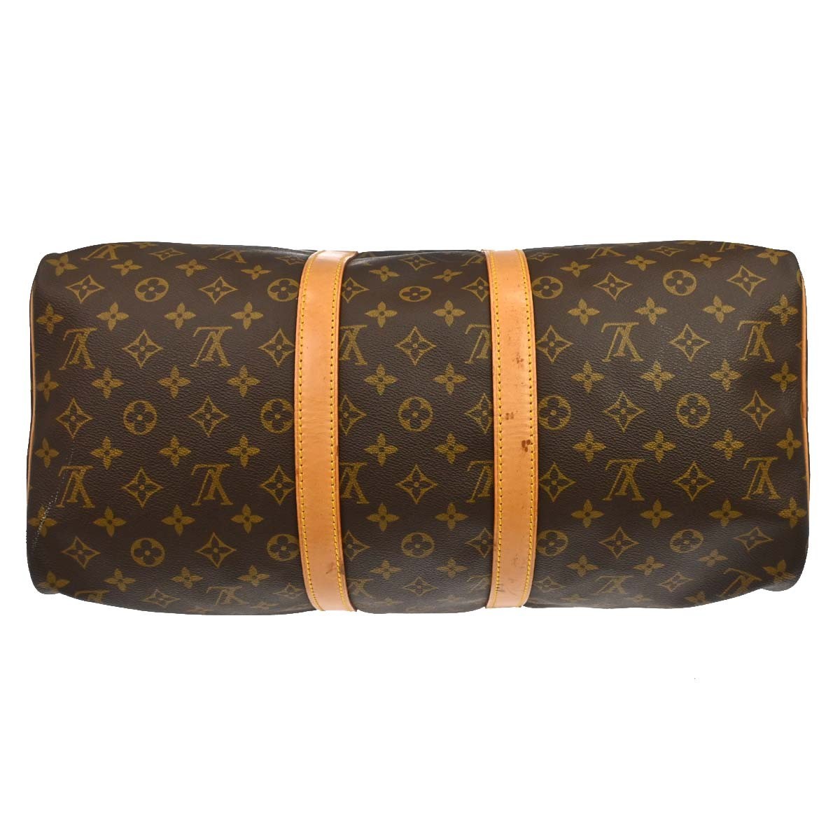 Louis Vuitton Keepall Monogram Canvas Brown Canvas Travel Bag Bag (Pre-Owned)