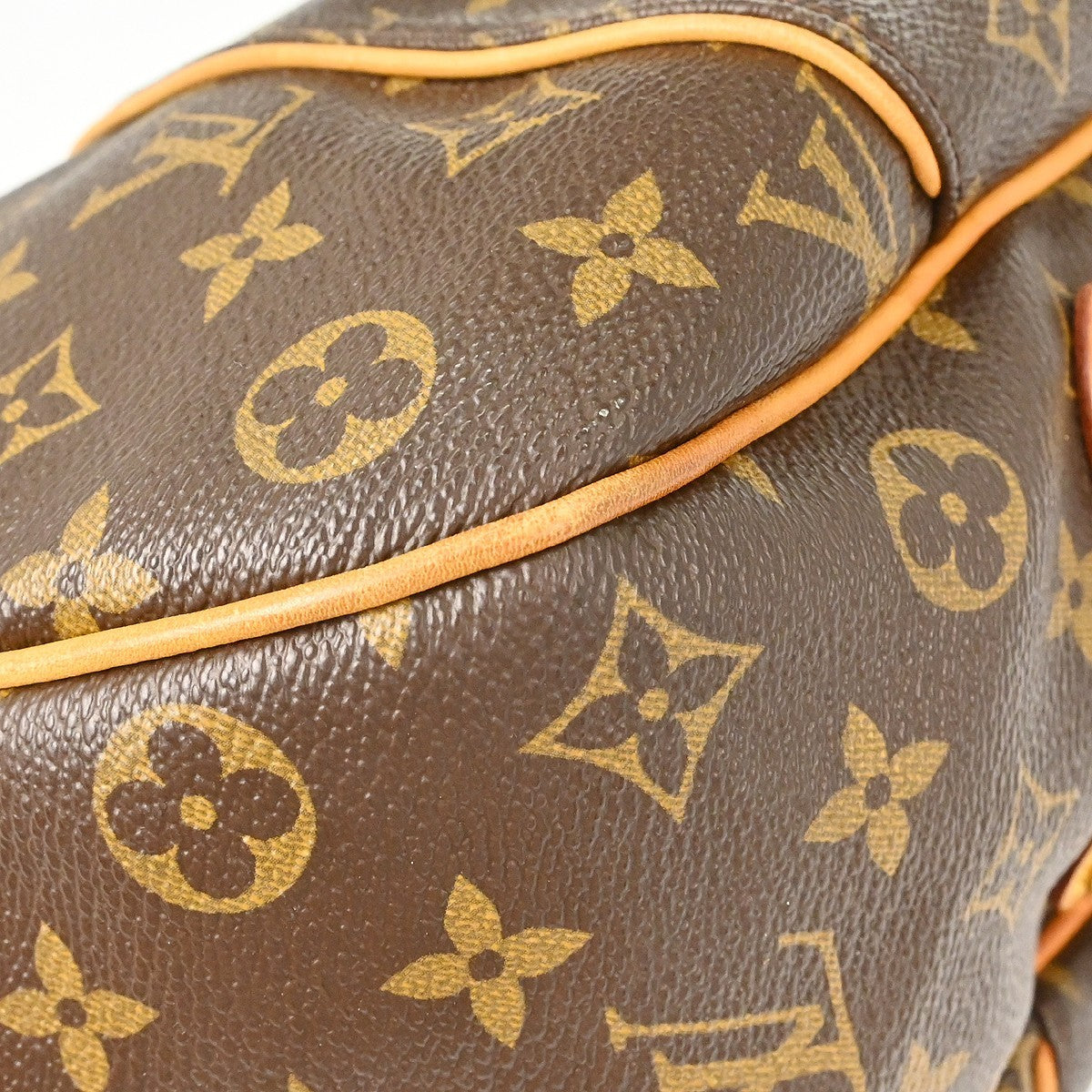 Louis Vuitton Galliera Monogram Canvas Brown Canvas Handbag (Pre-Owned)