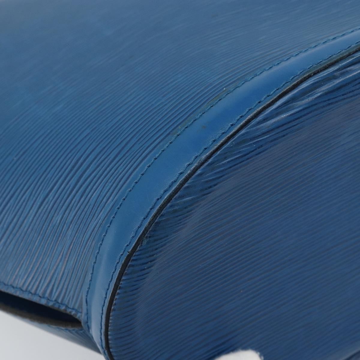 Louis Vuitton Saint Jacques Epi Leather Blue Leather Shoulder Bag Bag (Pre-Owned)