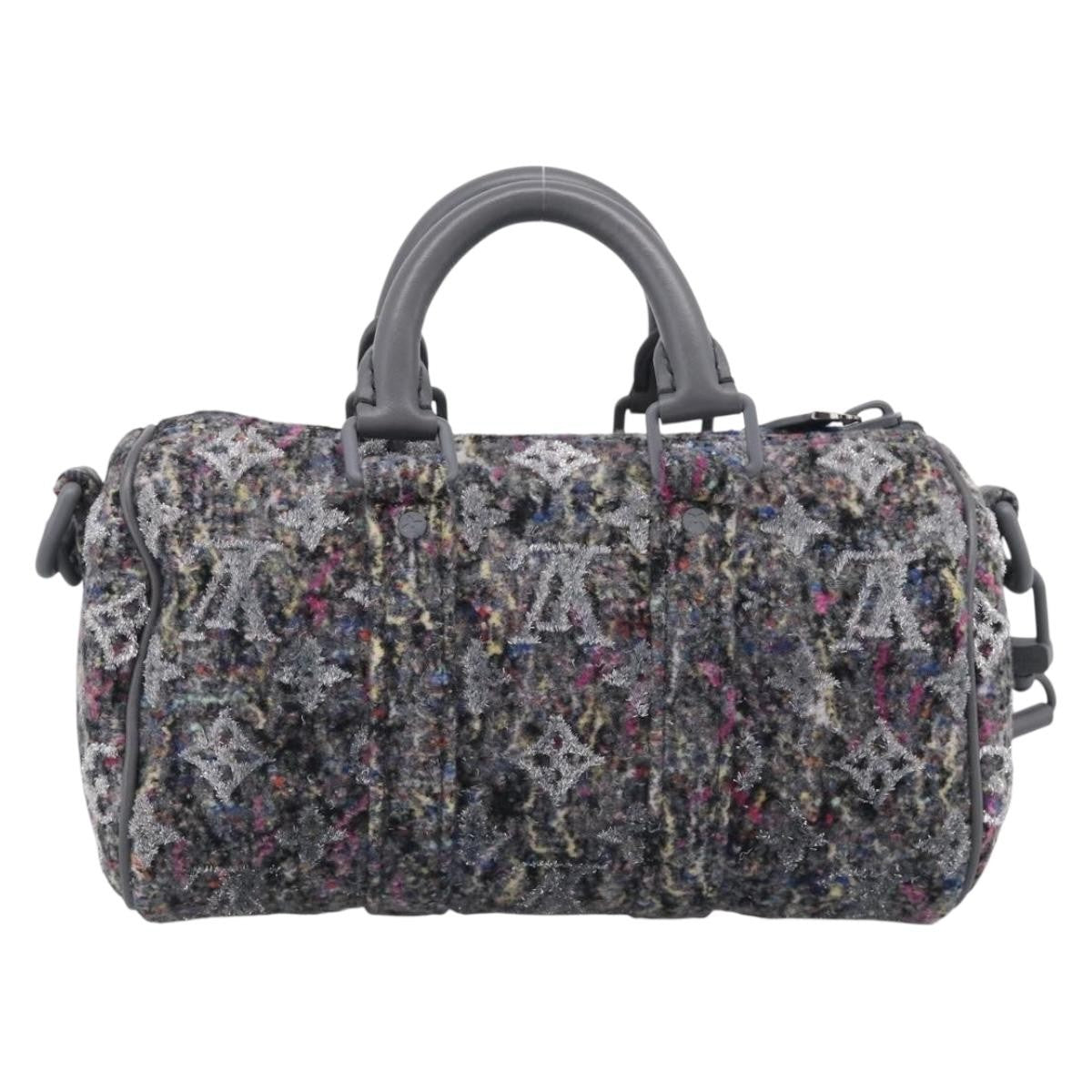 Louis Vuitton Keepall Bandouliere Lv Felt Multicolour Canvas Travel Bag Bag (Pre-Owned)