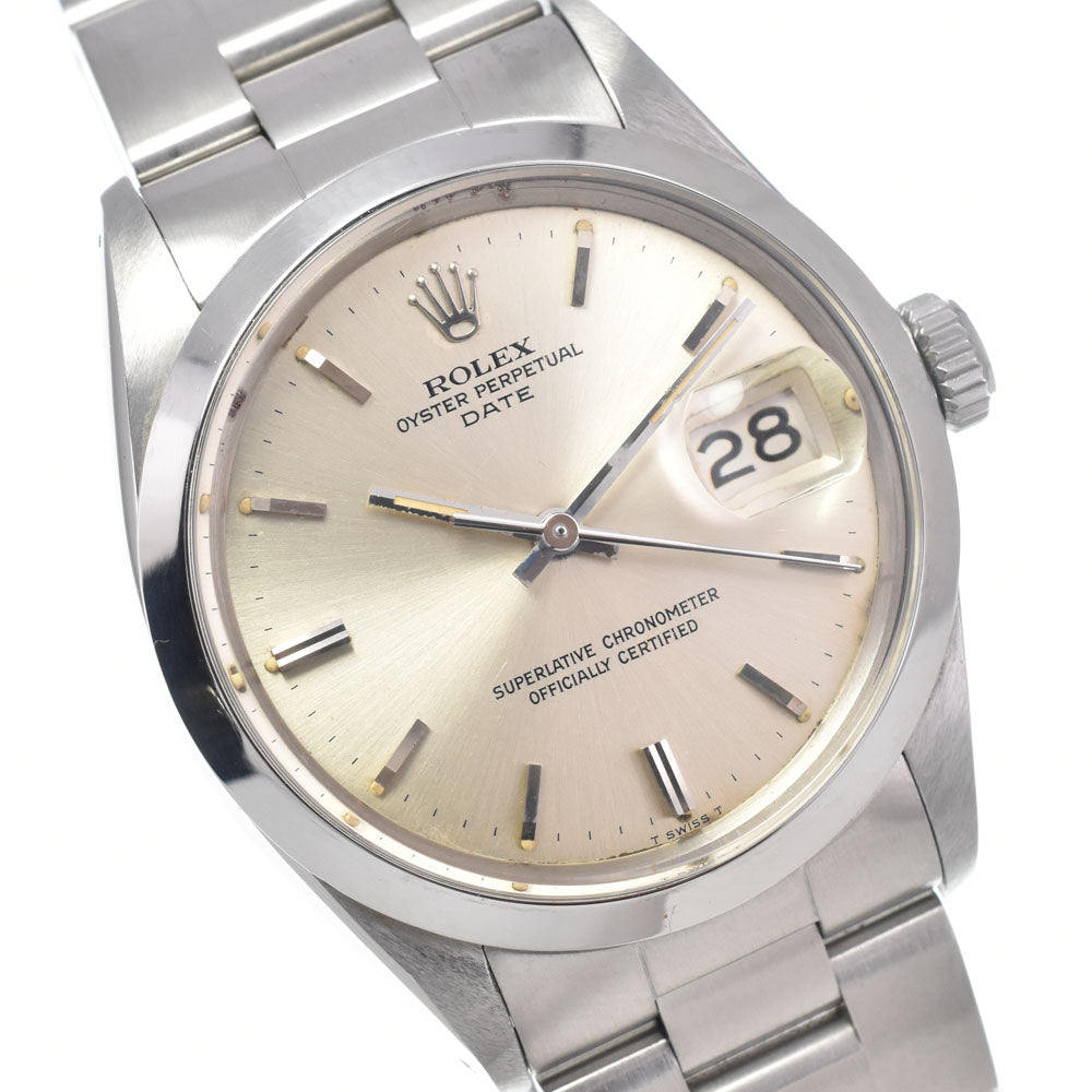 Rolex Oyster Perpetual Date Automatic Stainless Steel Watch (Pre-Owned)
