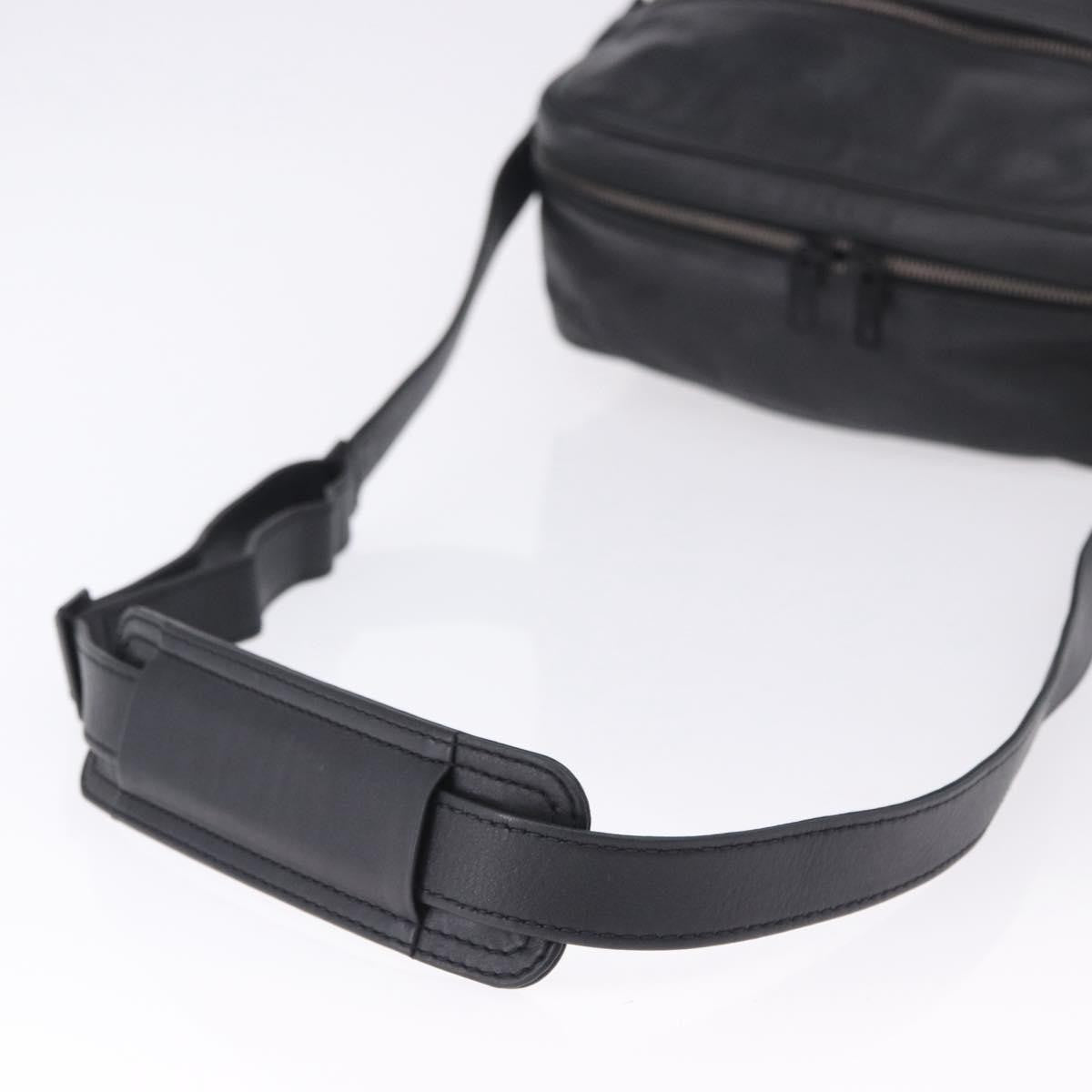 Louis Vuitton Clarkson Messenger Monogram Differ Leather Black Leather Shoulder Bag Bag (Pre-Owned)