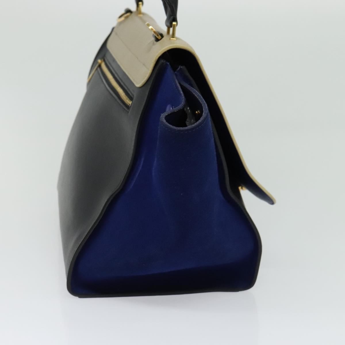 Celine Tricolor Trapeze Leather Multicolour Leather Handbag (Pre-Owned)