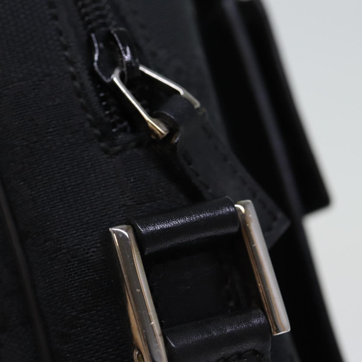 Gucci Gg Canvas Canvas Black Canvas Clutche & Pouche Bag (Pre-Owned)
