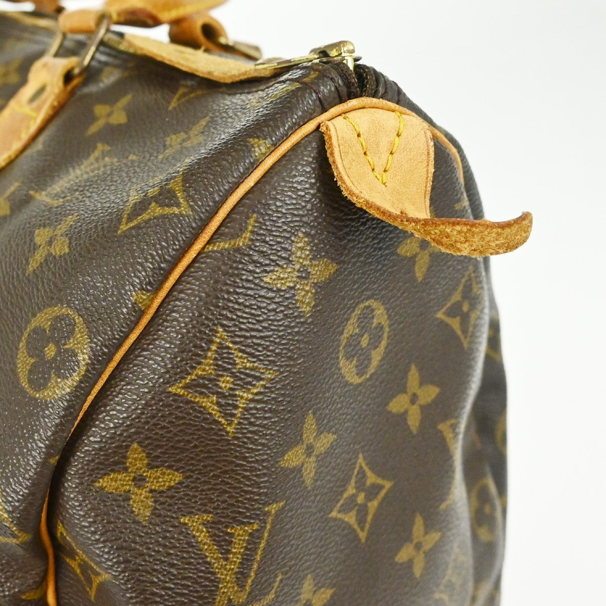 Louis Vuitton Speedy Monogram Canvas Brown Canvas Handbag (Pre-Owned)