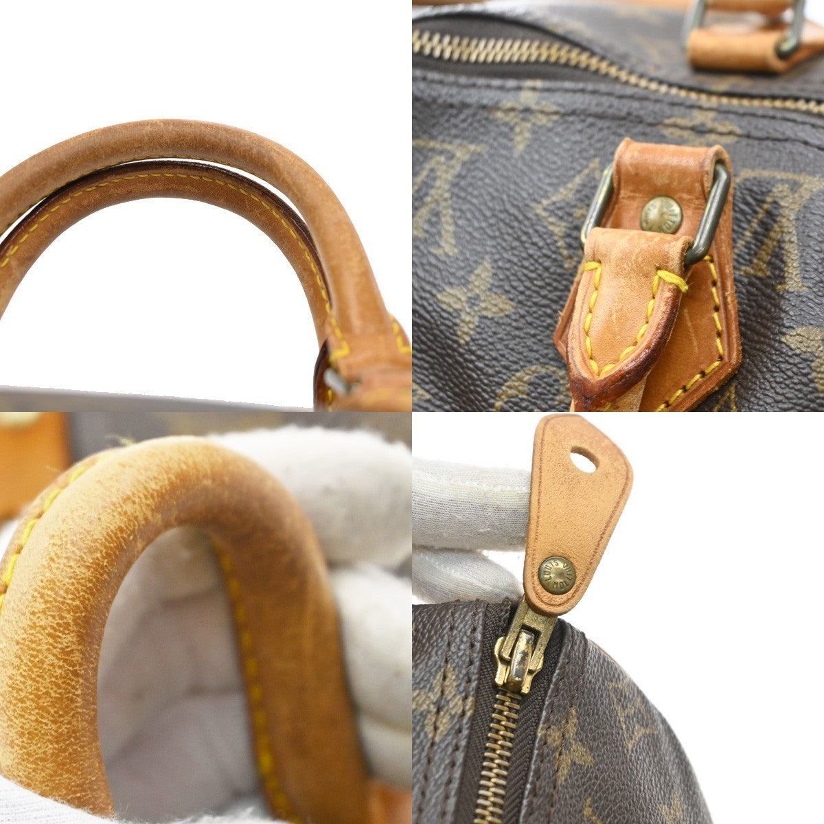 Louis Vuitton Speedy Monogram Canvas Brown Canvas Handbag (Pre-Owned)