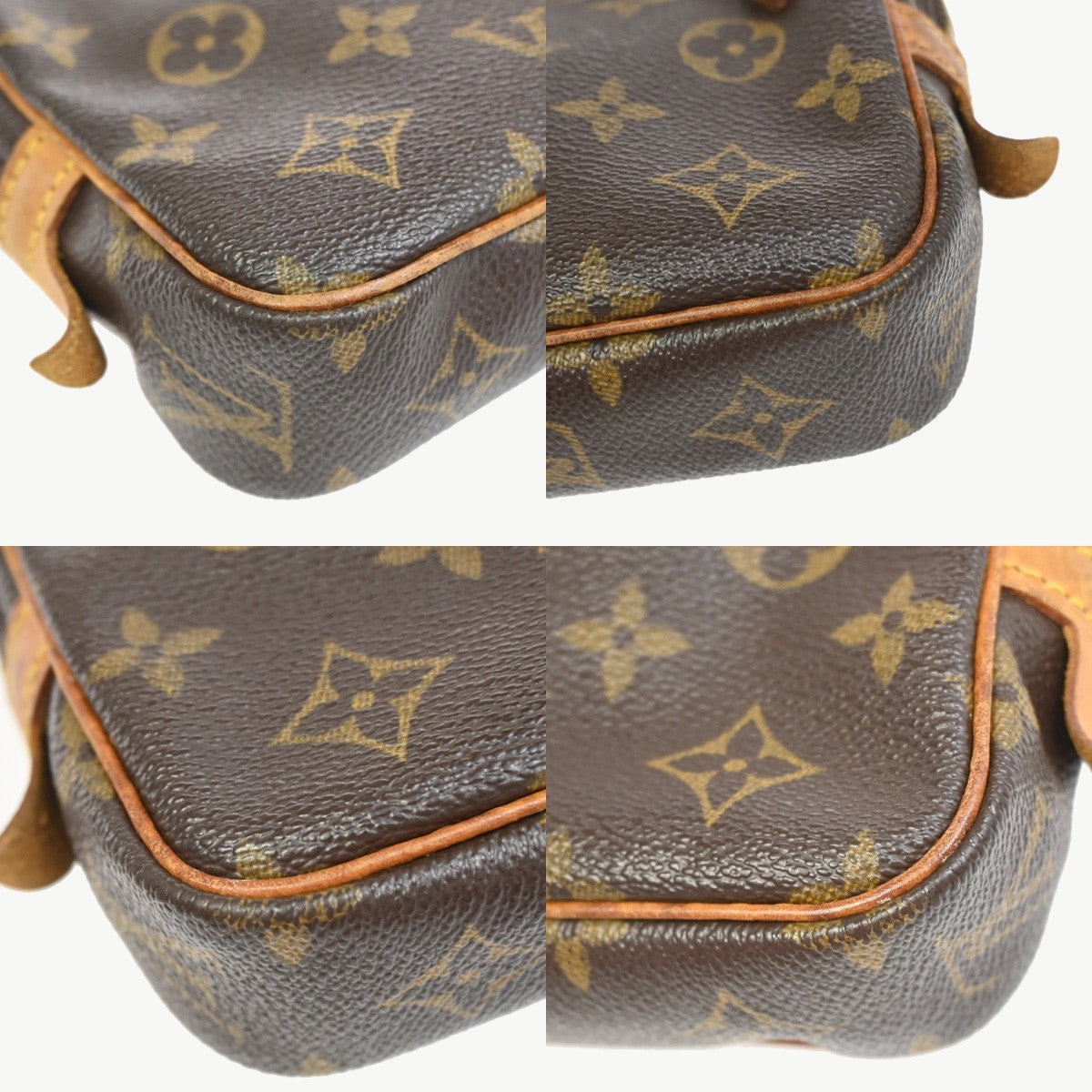 Louis Vuitton Pochette Marly Bandouliere Monogram Canvas Brown Canvas Shoulder Bag Bag (Pre-Owned)