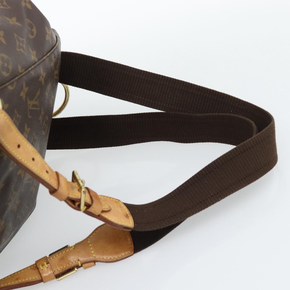 Louis Vuitton Vintage Montsouris Monogram Canvas Brown Canvas Backpack Bag (Pre-Owned)
