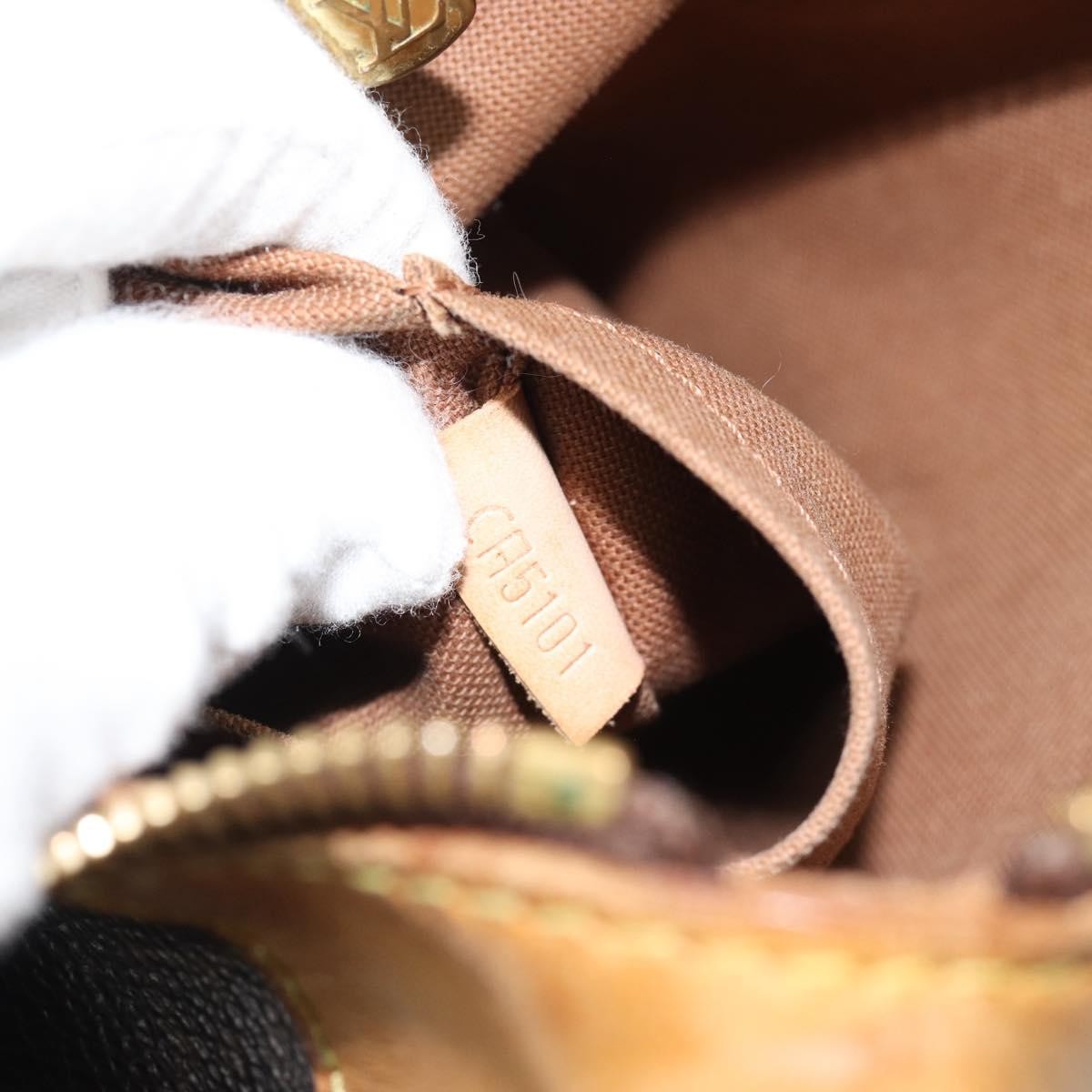 Louis Vuitton Odeon Handbag Monogram Canvas Brown Canvas Handbag (Pre-Owned)