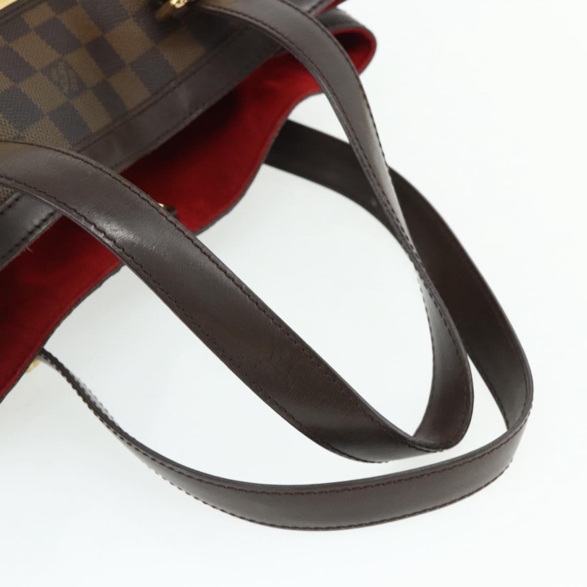 Louis Vuitton Hampstead Damier Brown Canvas Tote Bag Bag (Pre-Owned)