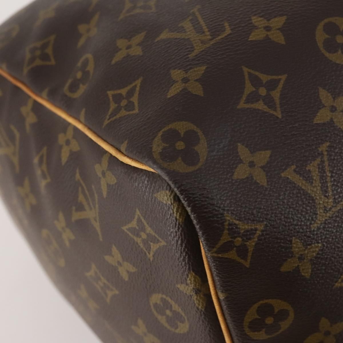 Louis Vuitton Keepall Monogram Canvas Brown Canvas Travel Bag Bag (Pre-Owned)