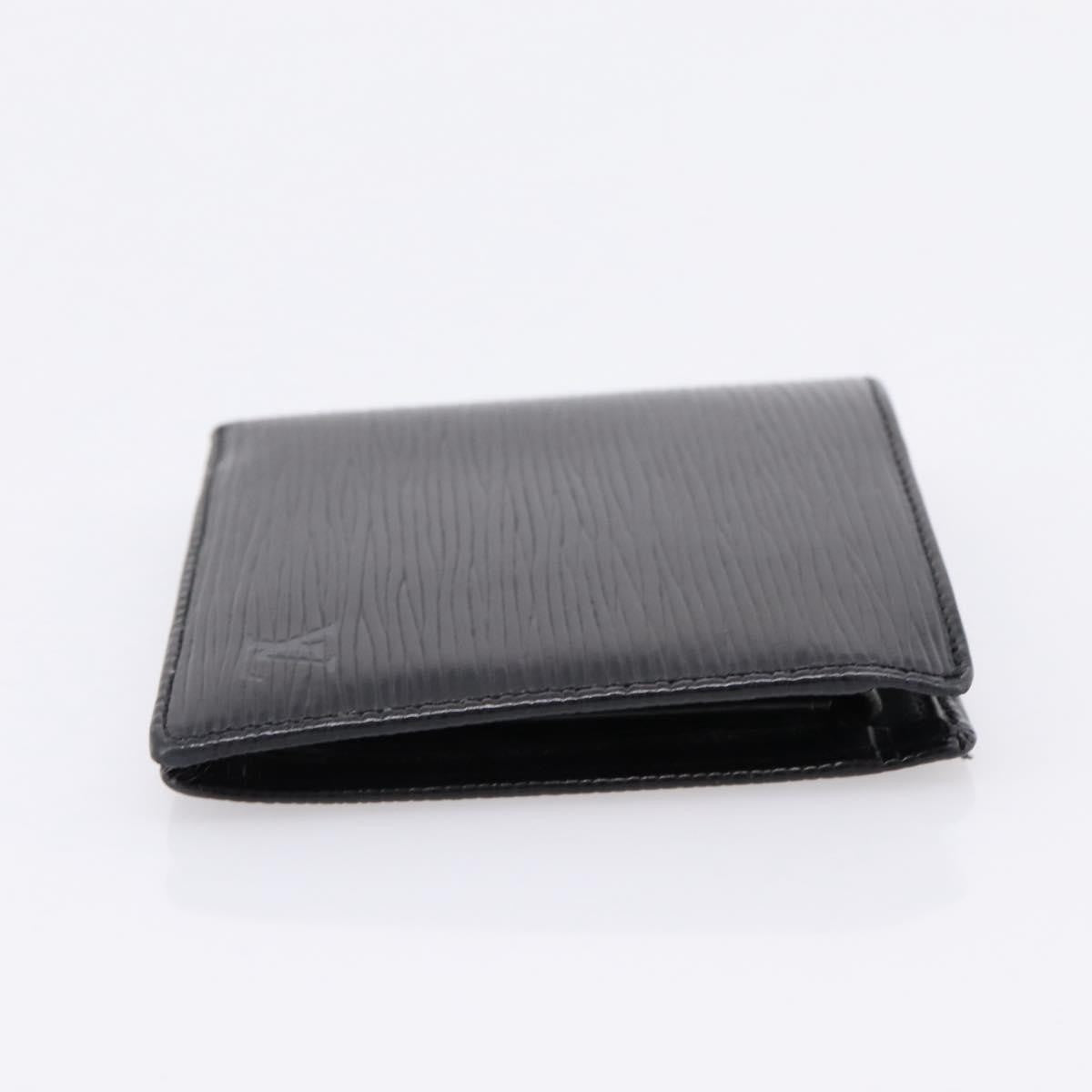 Louis Vuitton Marco Epi Leather Black Leather Wallets Accessory (Pre-Owned)