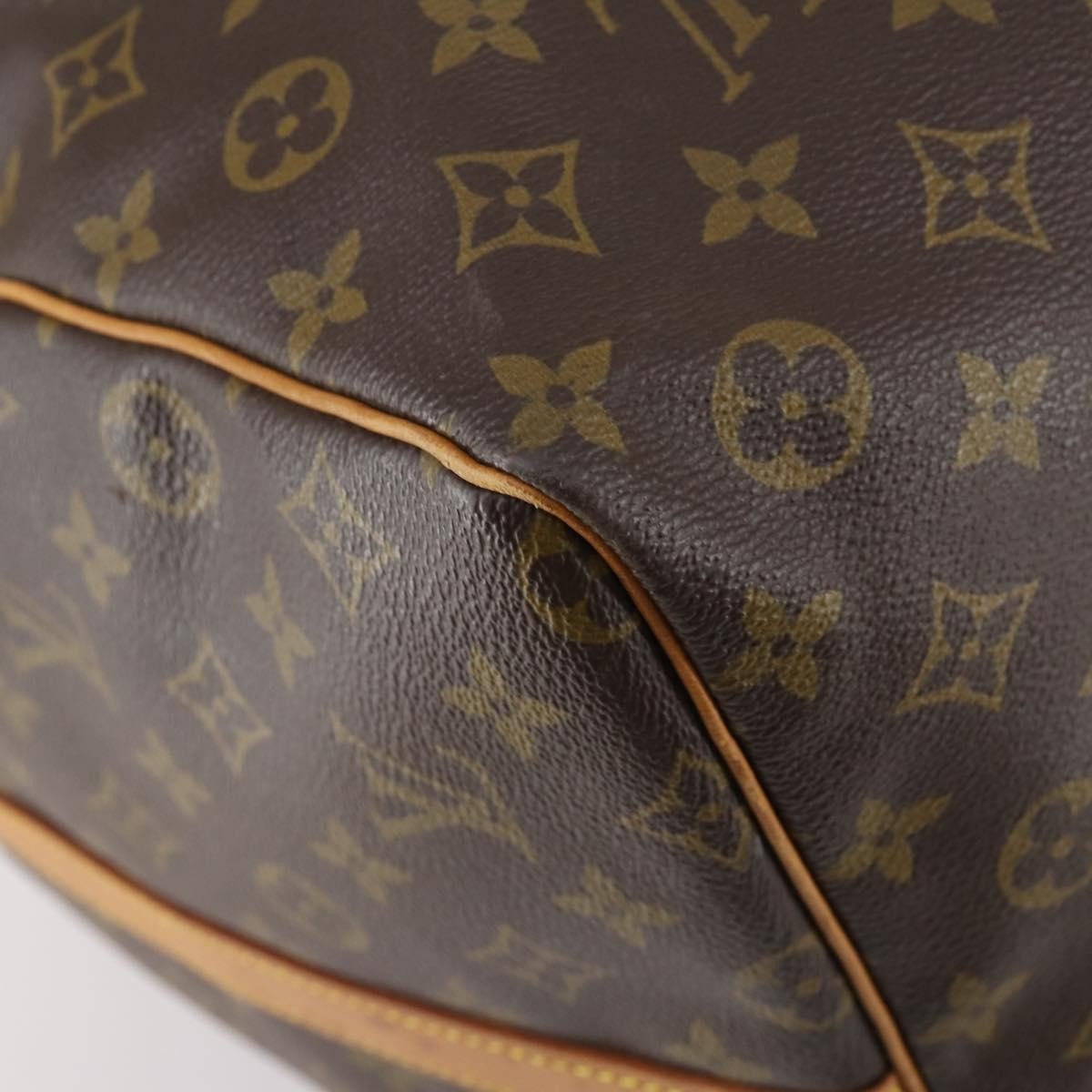 Louis Vuitton Keepall Bandouliere Monogram Canvas Brown Canvas Travel Bag Bag (Pre-Owned)
