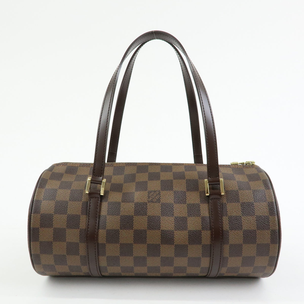Louis Vuitton Papillon Damier Ebene Brown Canvas Handbag (Pre-Owned)