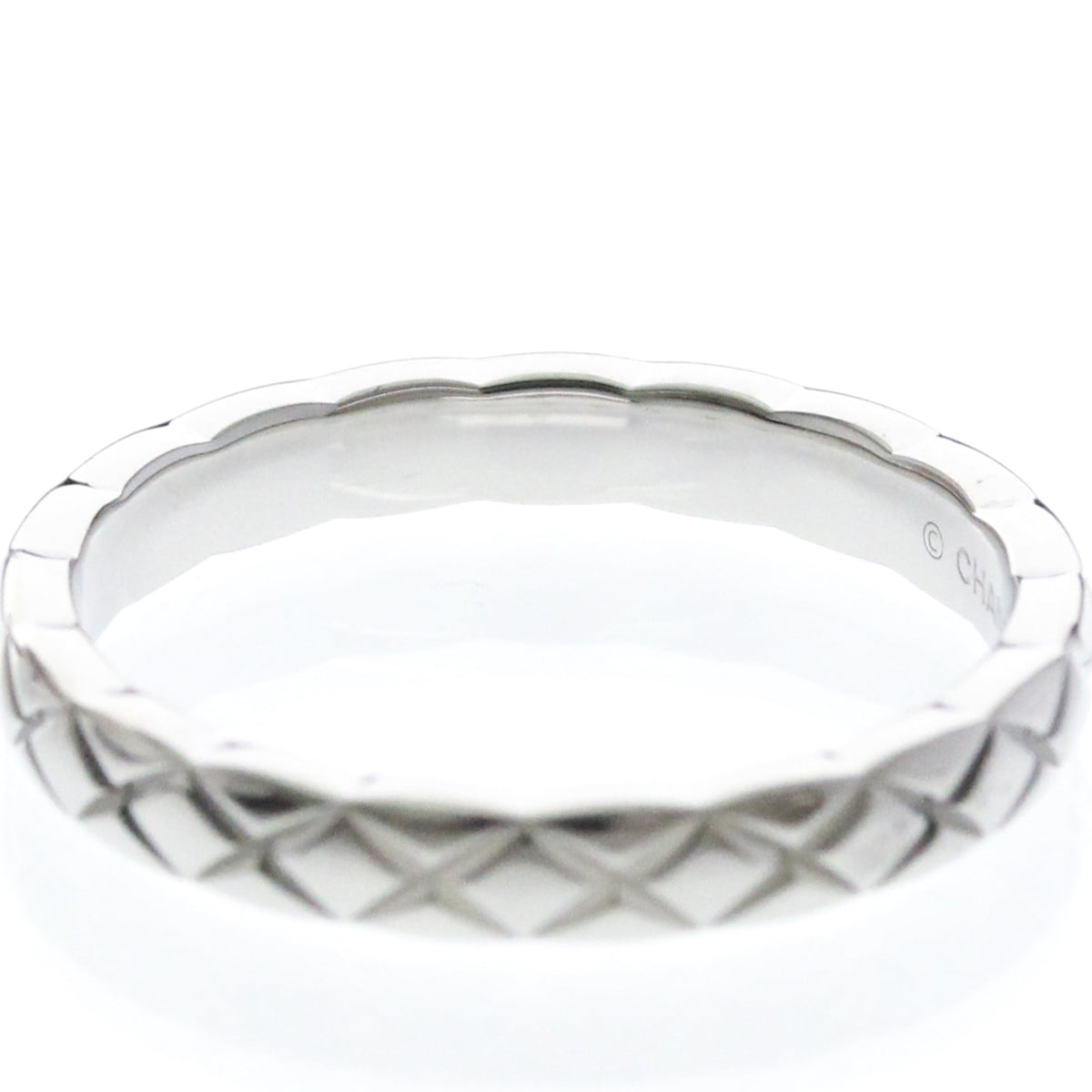 Chanel Coco Crush 950 Platinum Silver Platinum Ring Jewelry (Pre-Owned)
