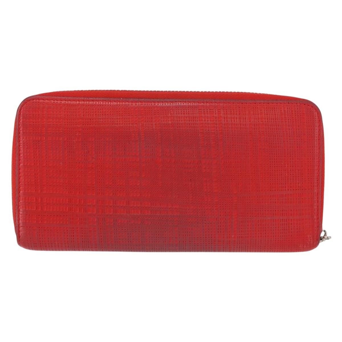 Loewe Anagram Leather Red Leather Wallets Accessory (Pre-Owned)