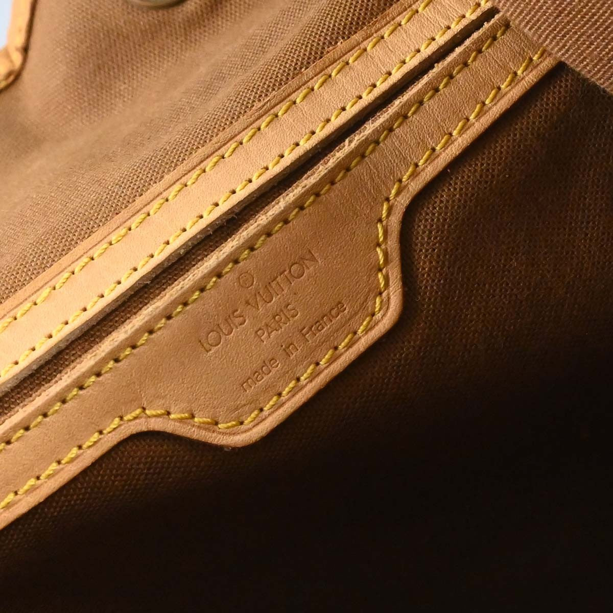 Louis Vuitton Vintage Montsouris Monogram Canvas Brown Canvas Backpack Bag (Pre-Owned)