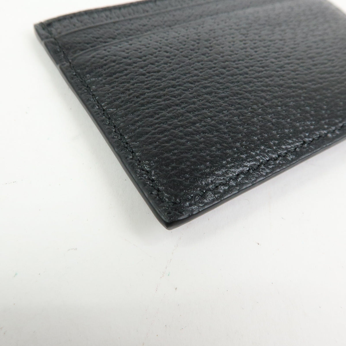 Gucci Animalier Card Holder Leather Black Leather Card Holders Accessory (Pre-Owned)