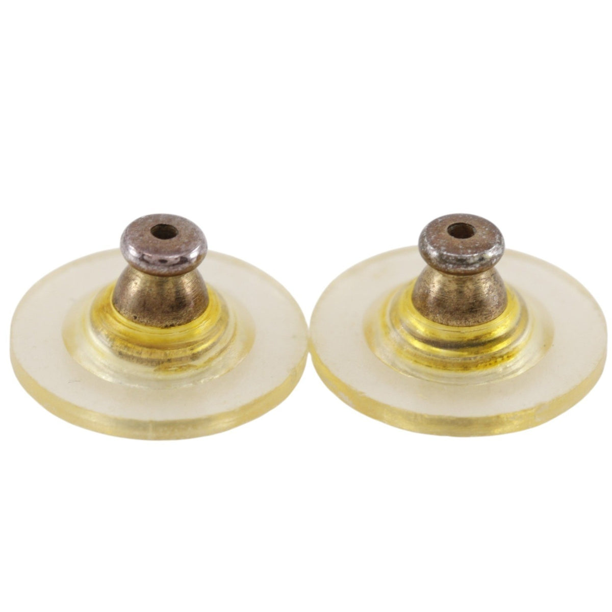 Chanel No.5 Cc Chain Drop Metal And Enamel Gold Gold_Plated Earrings Jewelry (Pre-Owned)