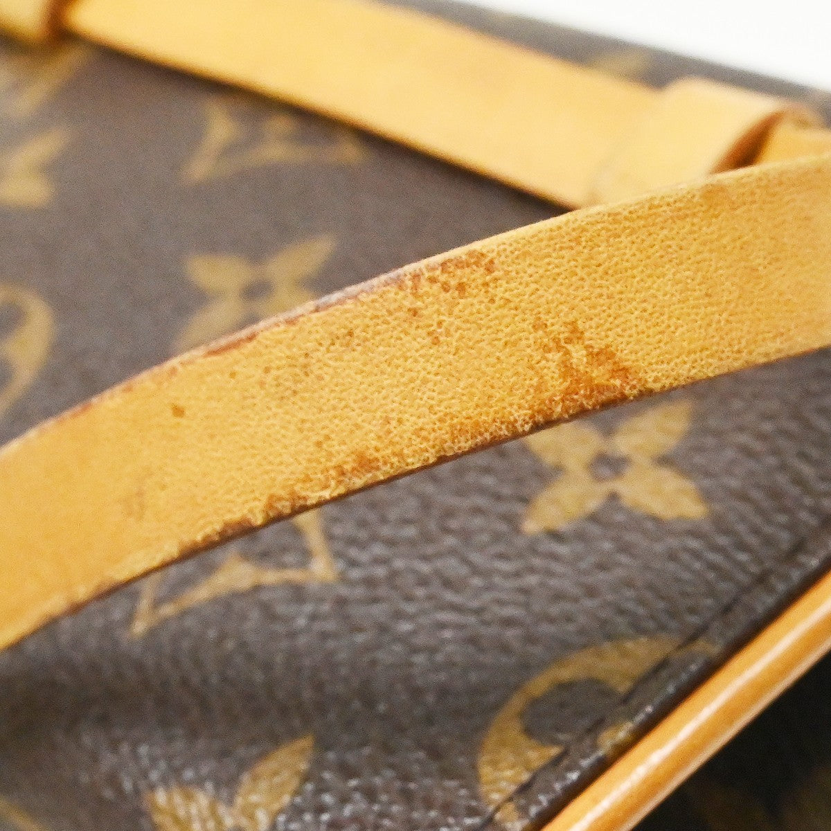 Louis Vuitton Florentine Pochette Damier Brown Canvas Clutche & Pouche Bag (Pre-Owned)