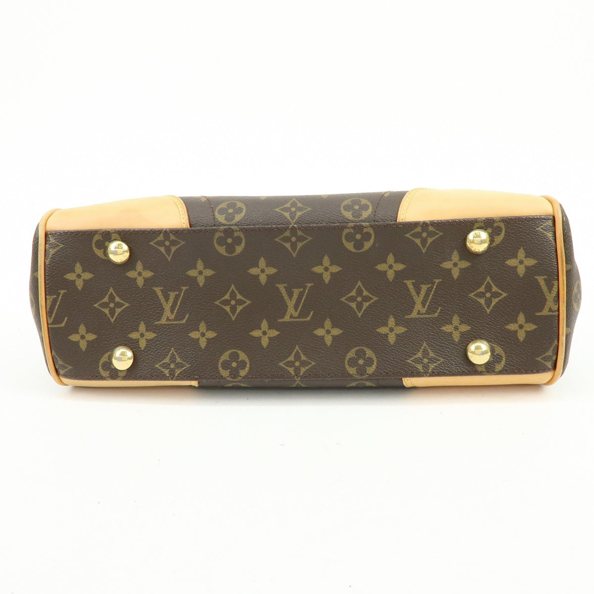 Louis Vuitton Beverly Monogram Canvas Brown Canvas Handbag (Pre-Owned)