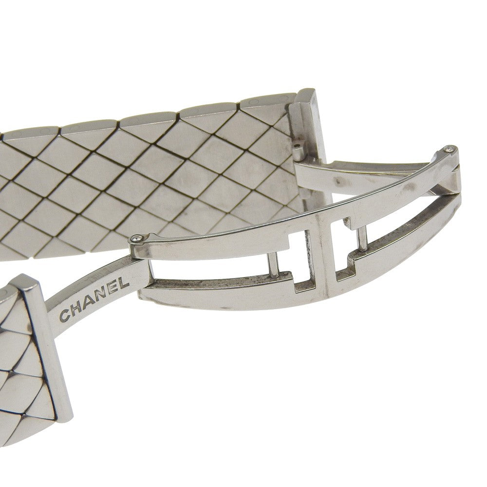 Chanel Matelasse Quartz Stainless Steel Watch (Pre-Owned)