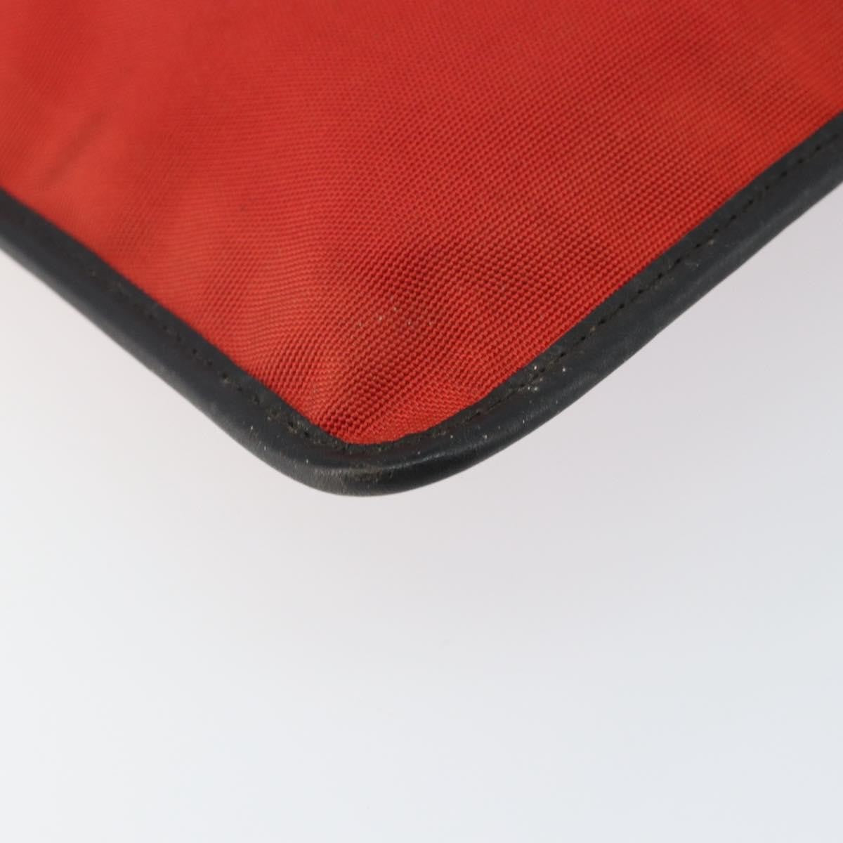 Gucci Front Pocket Messenger Nylon Red Nylon Shoulder Bag Bag (Pre-Owned)