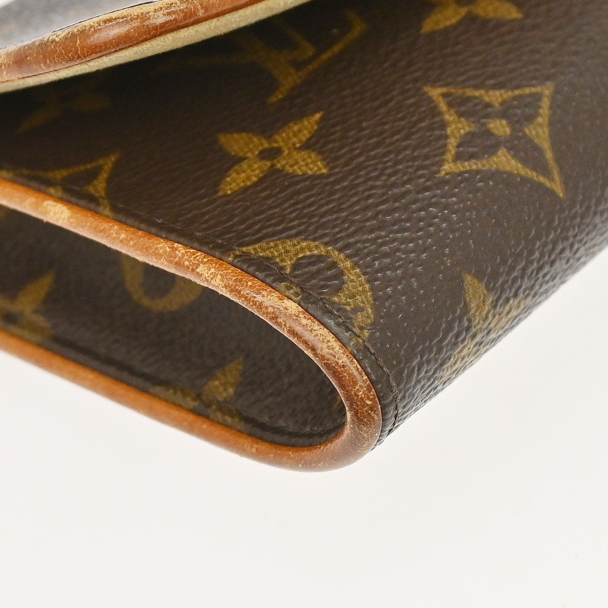 Louis Vuitton Twin Monogram Canvas Brown Canvas Clutche & Pouche Bag (Pre-Owned)