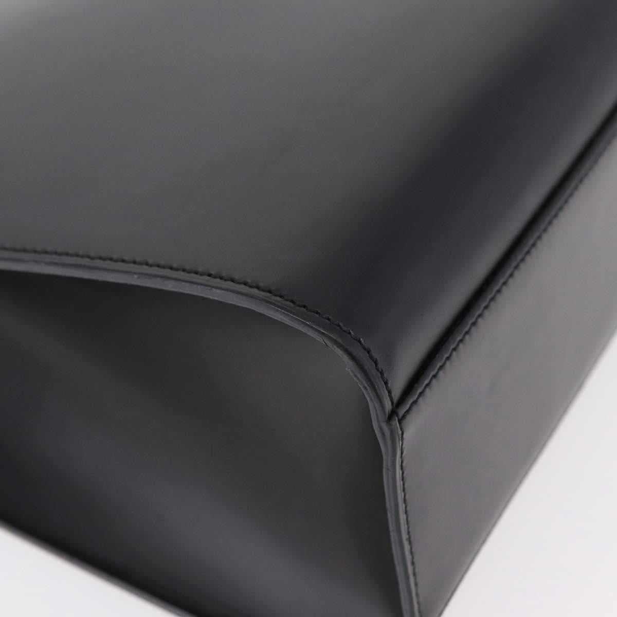 Cartier Panthère Shoulder Leather Black Leather Shoulder Bag Bag (Pre-Owned)