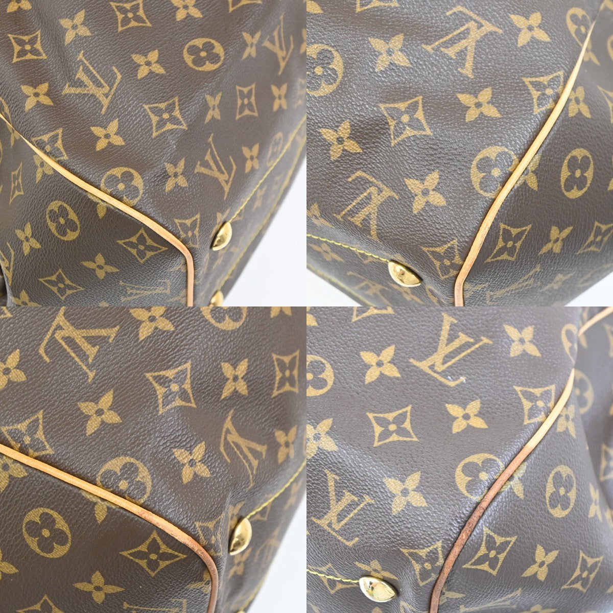 Louis Vuitton Tivoli Monogram Canvas Brown Canvas Handbag (Pre-Owned)