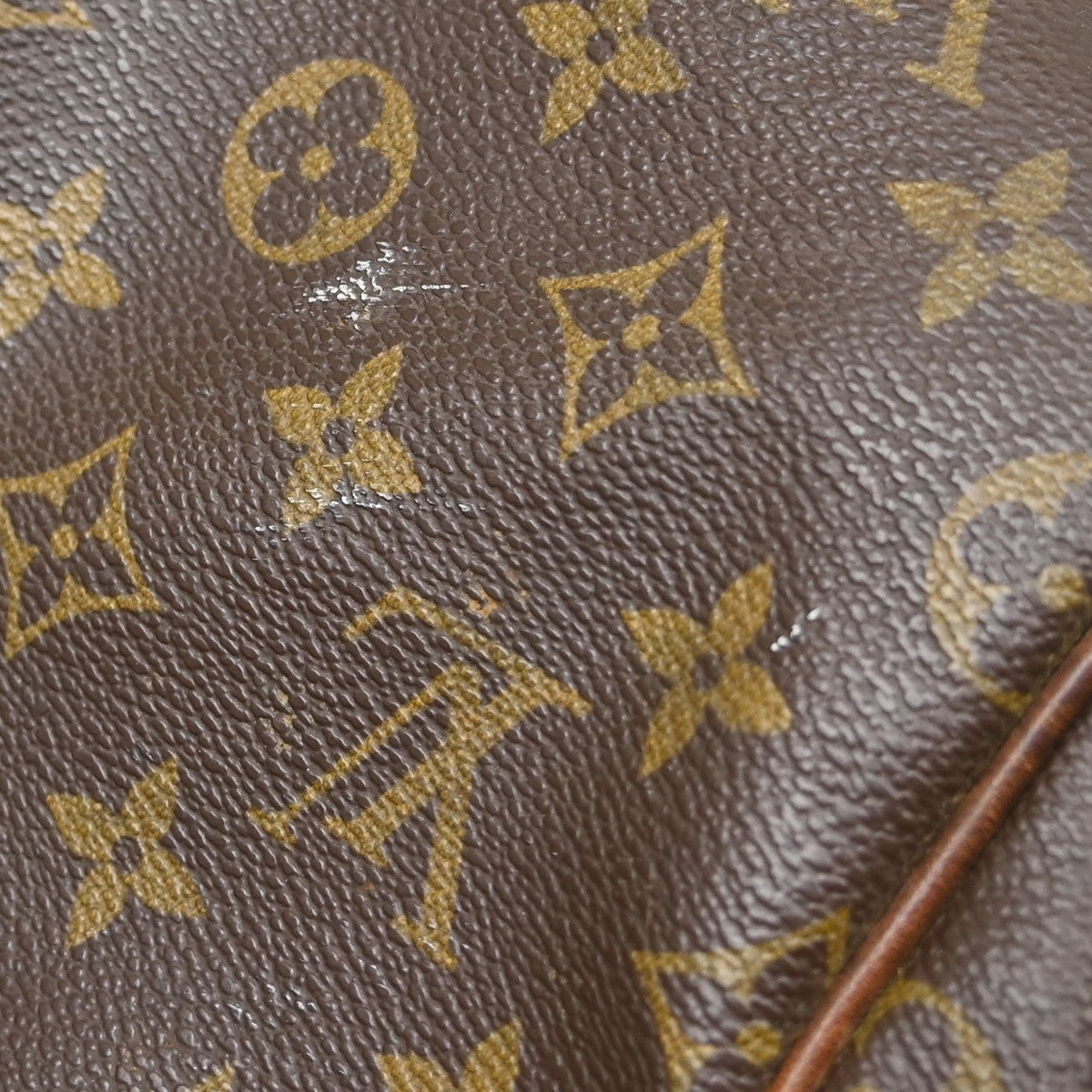 Louis Vuitton Keepall Monogram Canvas Brown Canvas Travel Bag Bag (Pre-Owned)