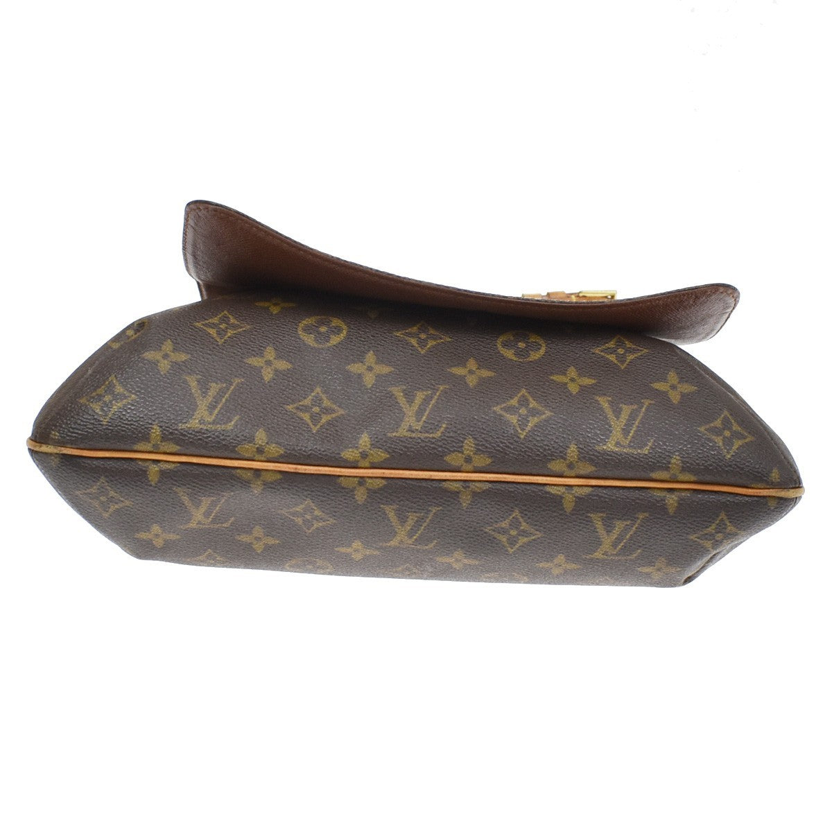 Louis Vuitton Musette Perforated Monogram Canvas Brown Canvas Handbag (Pre-Owned)