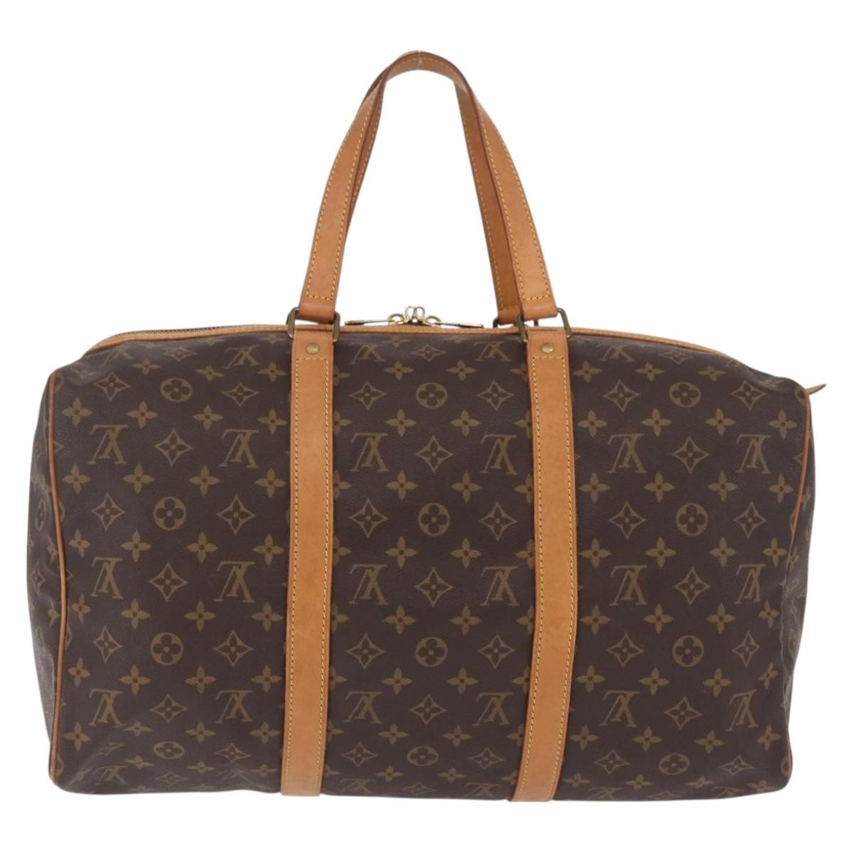 Louis Vuitton Sac Souple Monogram Canvas Brown Canvas Handbag (Pre-Owned)