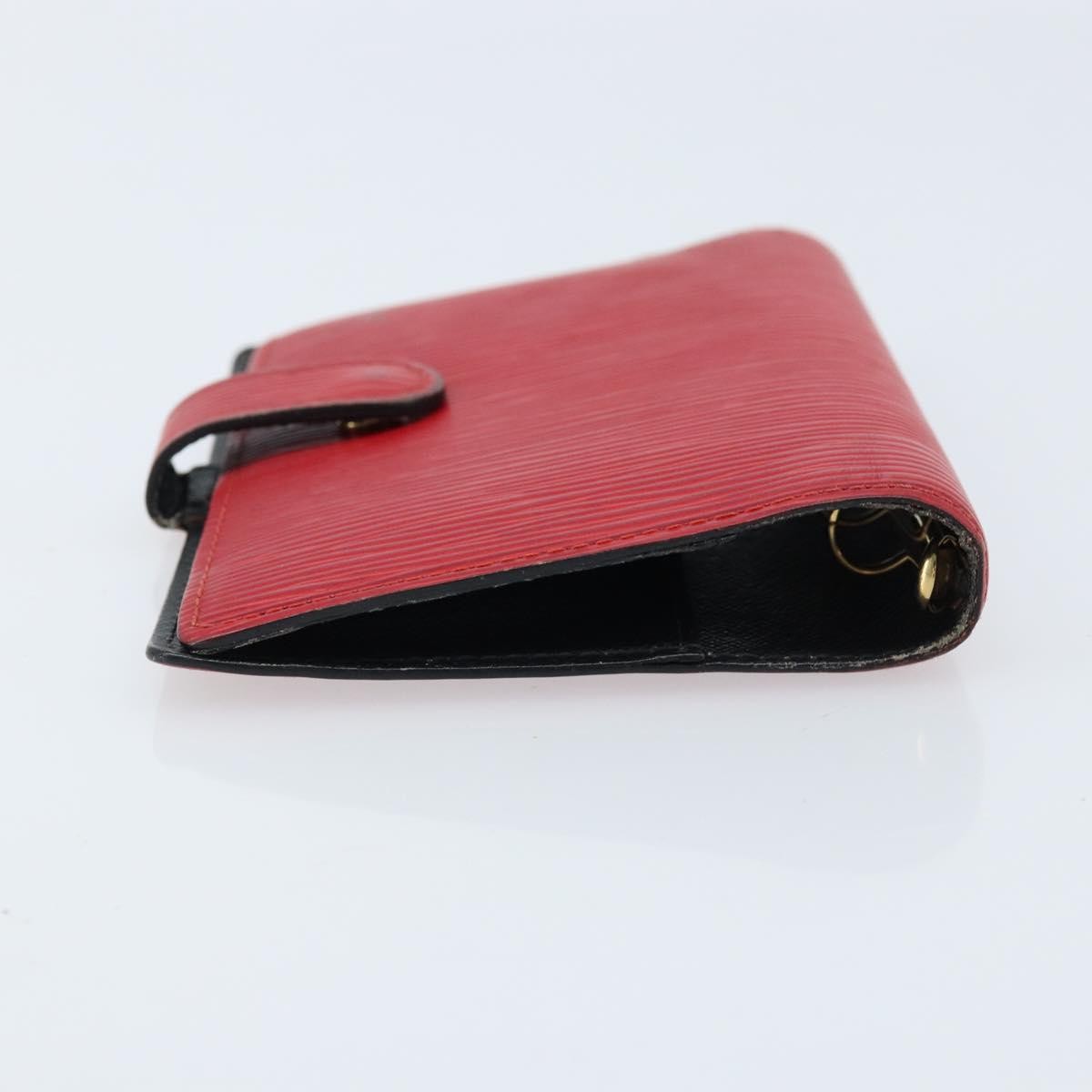Louis Vuitton Agenda Cover Epi Leather Red Leather Wallets Accessory (Pre-Owned)