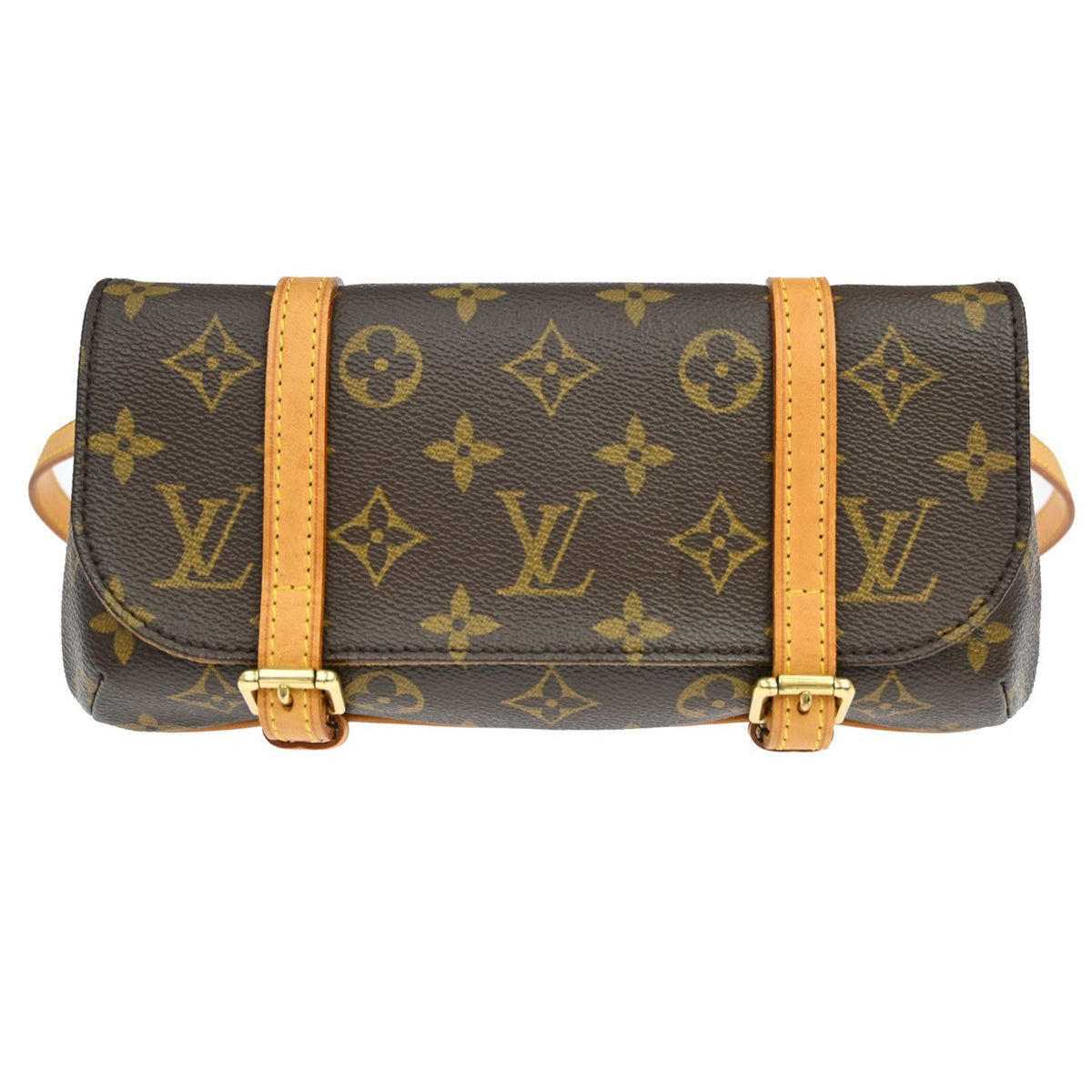 Louis Vuitton Marelle Monogram Brown Canvas Clutche & Pouche Bag (Pre-Owned)
