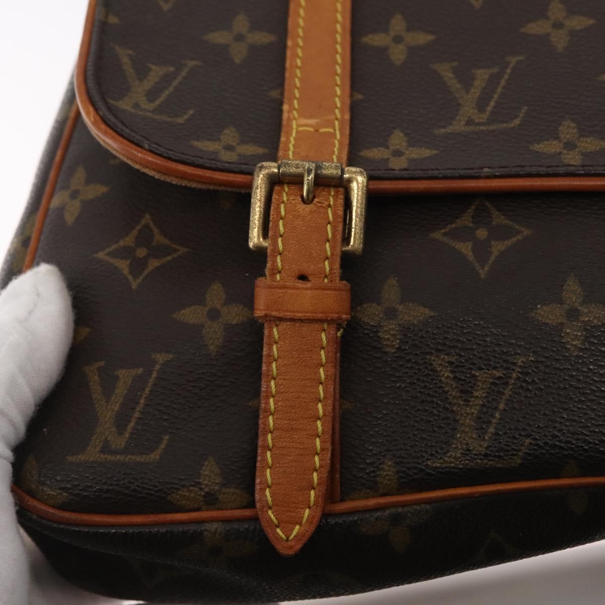 Louis Vuitton Marelle Sac A Dos Monogram Canvas Brown Canvas Backpack Bag (Pre-Owned)