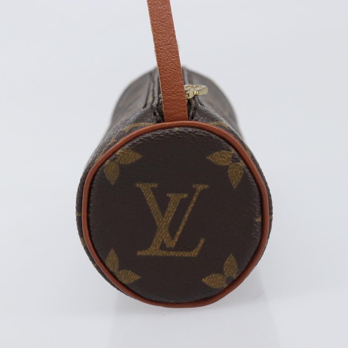 Louis Vuitton Papillon Pochette Monogram Canvas Brown Canvas Clutche & Pouche Bag (Pre-Owned)