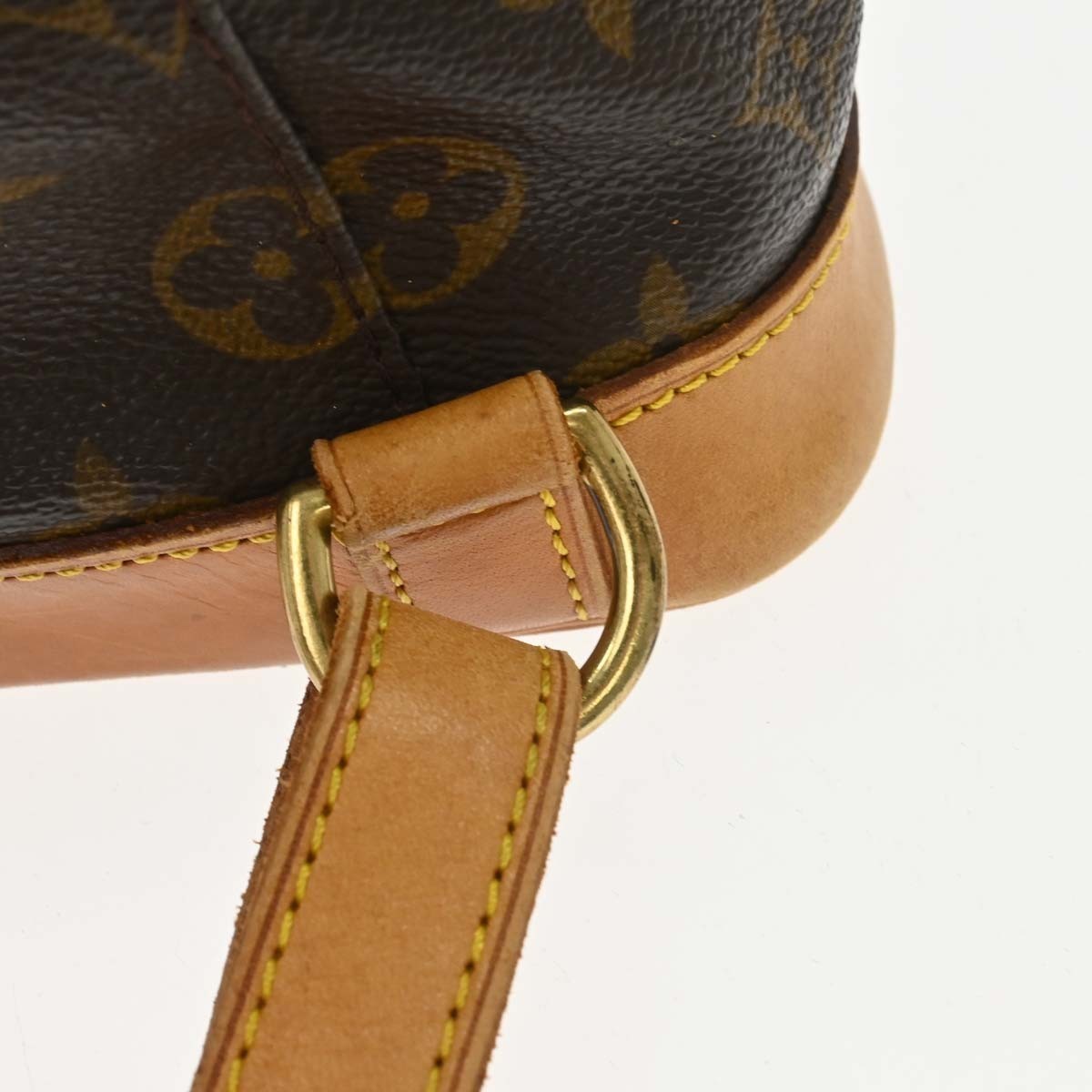 Louis Vuitton Vintage Montsouris Monogram Canvas Brown Canvas Backpack Bag (Pre-Owned)