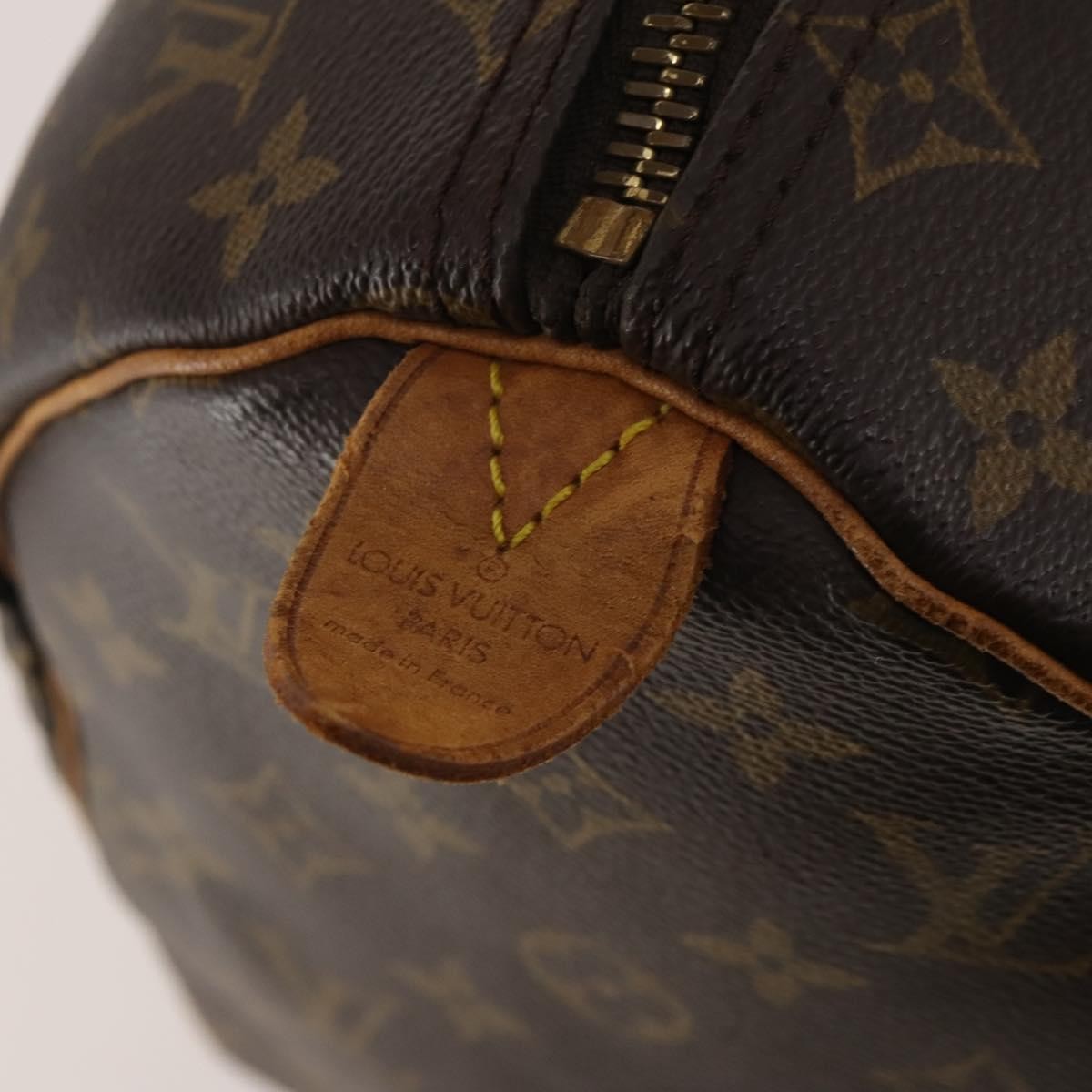 Louis Vuitton Keepall Monogram Canvas Brown Canvas Travel Bag Bag (Pre-Owned)