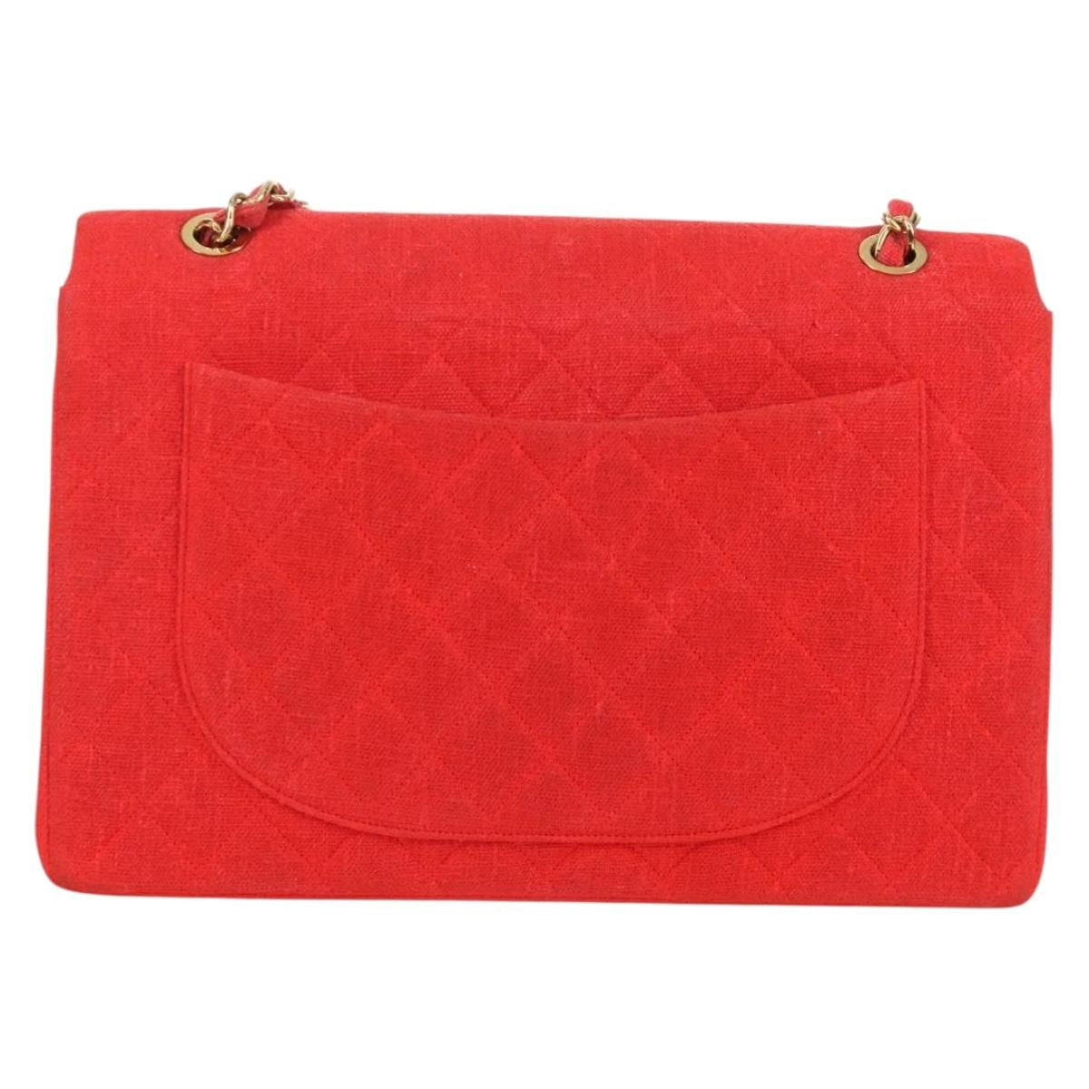 Chanel Flap Shoulder Canvas Multicolour Canvas Handbag (Pre-Owned)