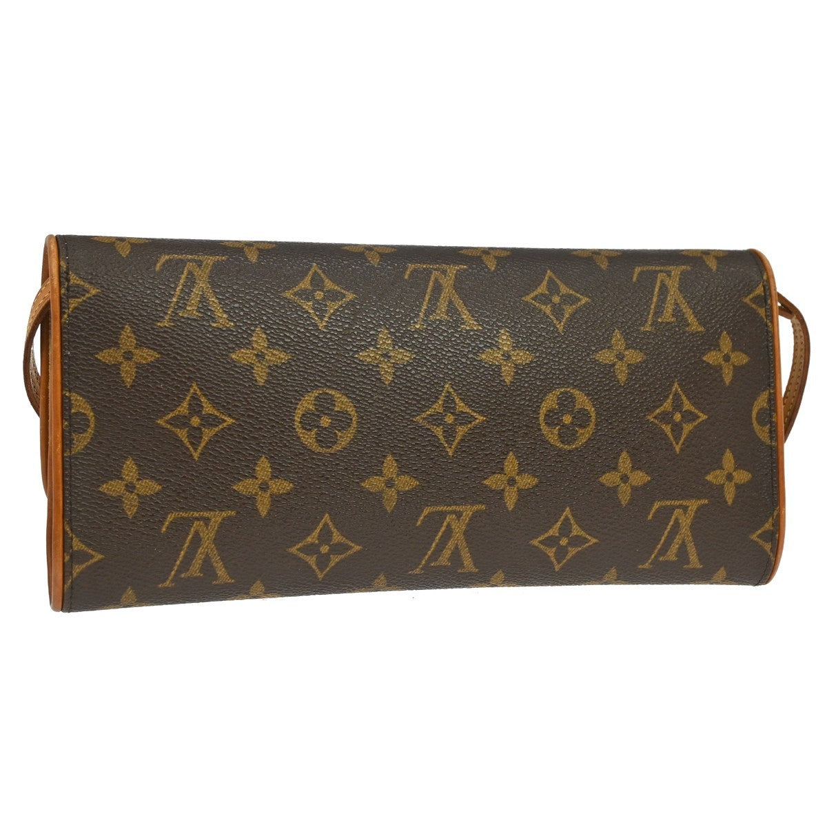 Louis Vuitton Twin Monogram Canvas Brown Canvas Handbag (Pre-Owned)