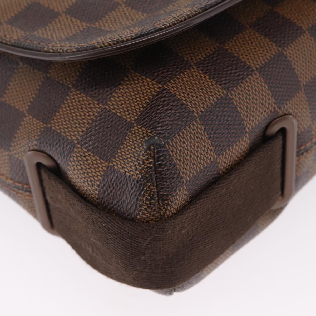 Louis Vuitton Brooklyn Damier Brown Canvas Shoulder Bag Bag (Pre-Owned)