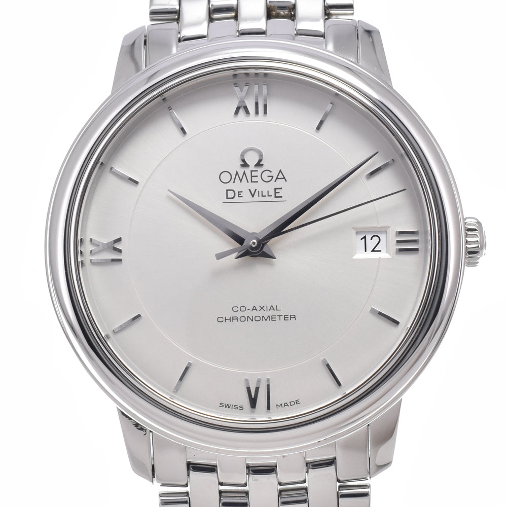 Omega De Ville Prestige Co-Axial Chronometer Automatic Stainless Steel Watch (Pre-Owned)