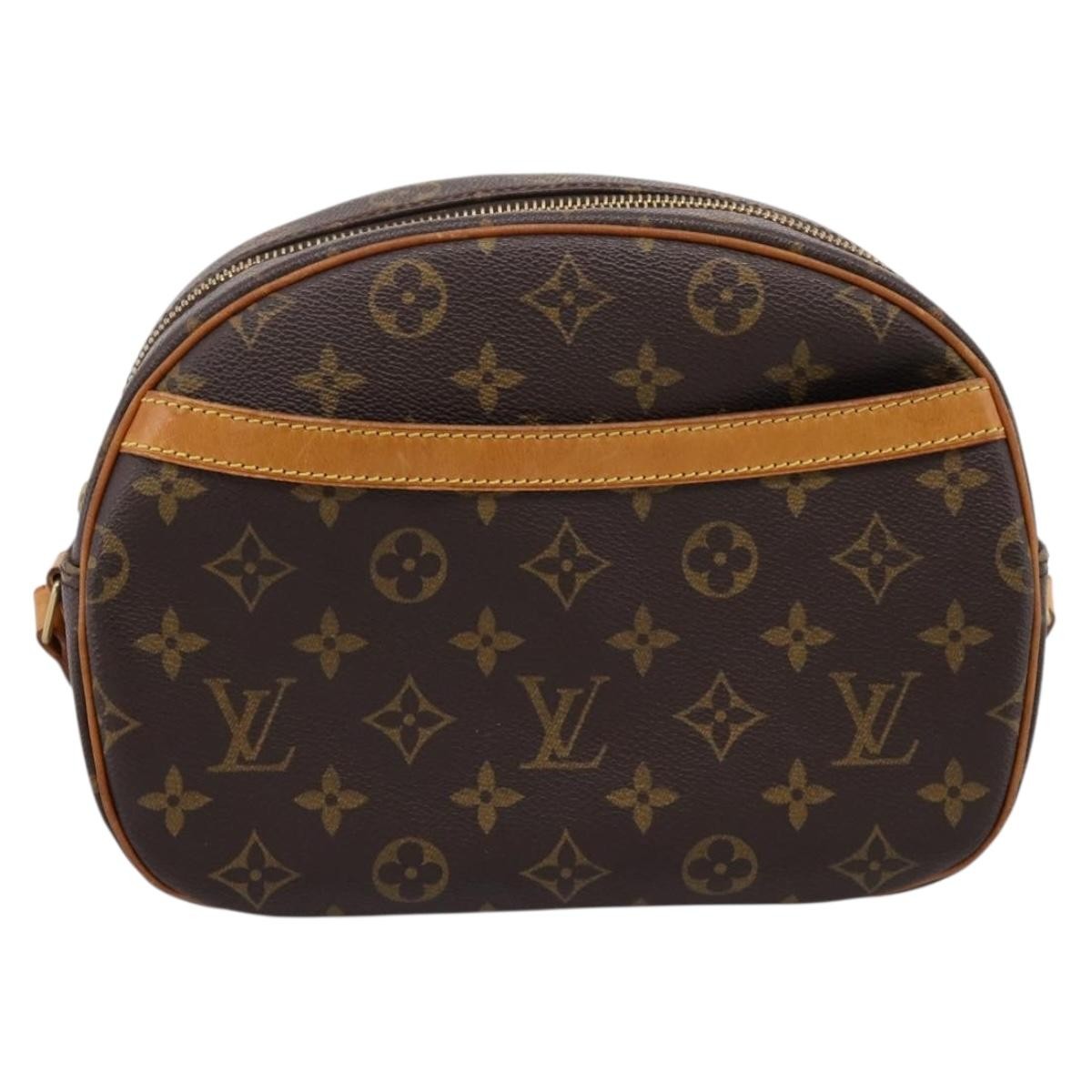 Louis Vuitton Blois Monogram Canvas Brown Canvas Shoulder Bag Bag (Pre-Owned)