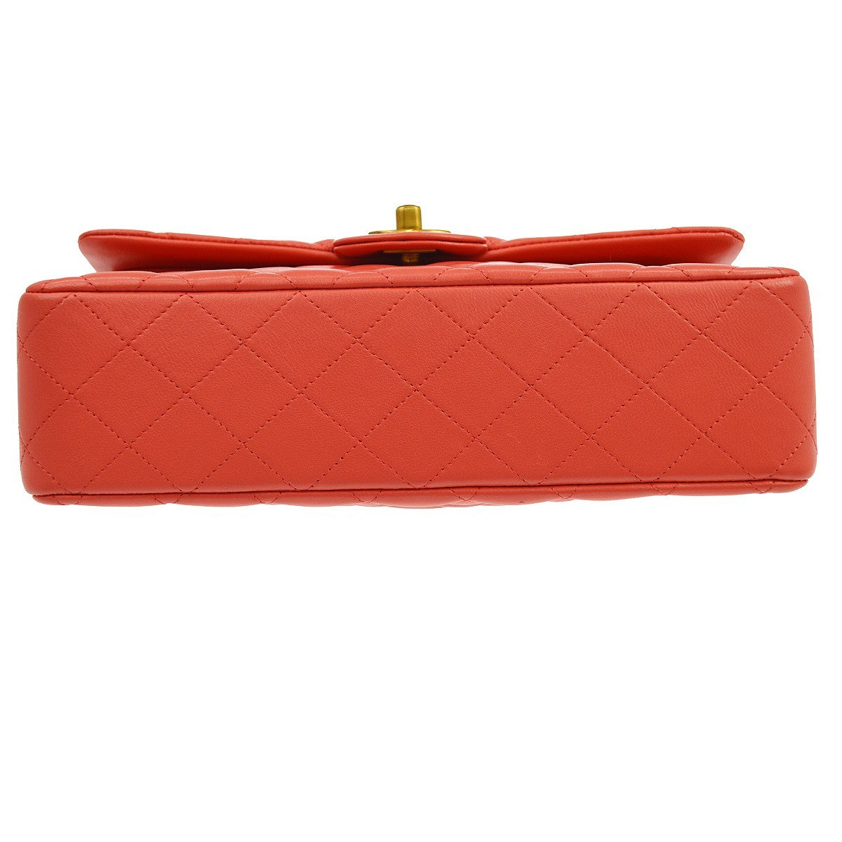 Chanel Classic Bowler Quilted Caviar Pink Leather Handbag (Pre-Owned)