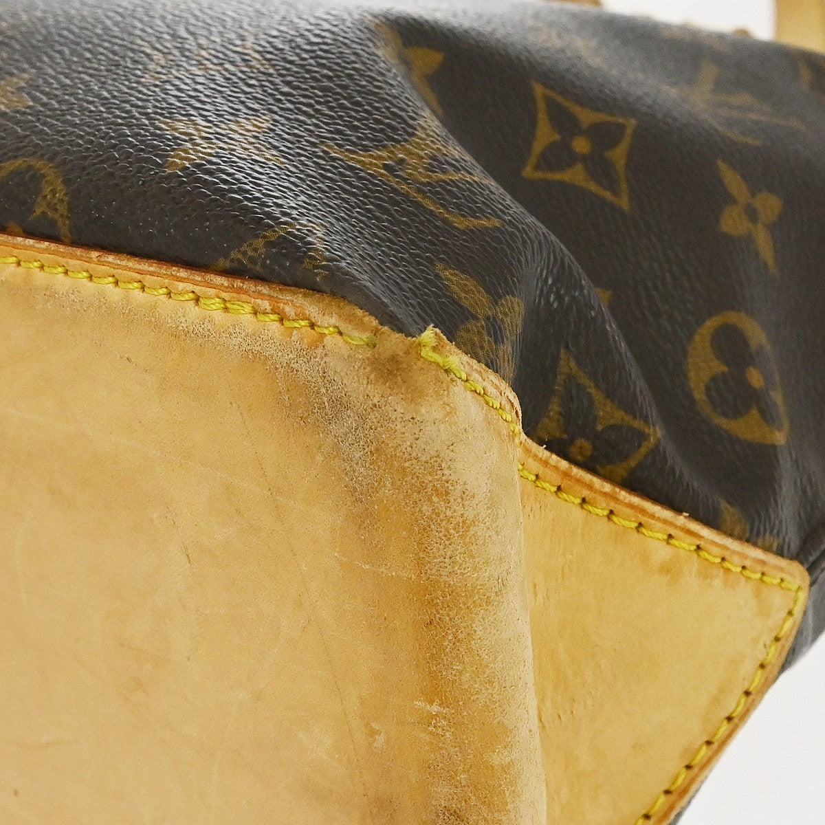 Louis Vuitton Cabas Piano Monogram Canvas Brown Canvas Tote Bag Bag (Pre-Owned)