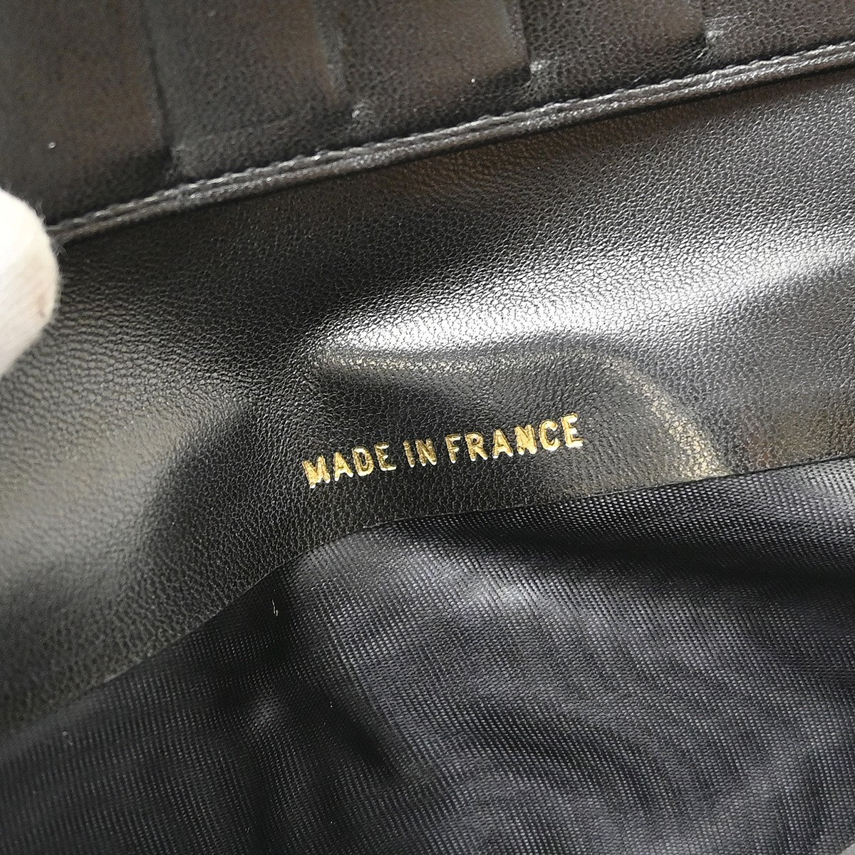 Chanel Timeless Cc French Lambskin Black Calfskin Wallets Accessory (Pre-Owned)